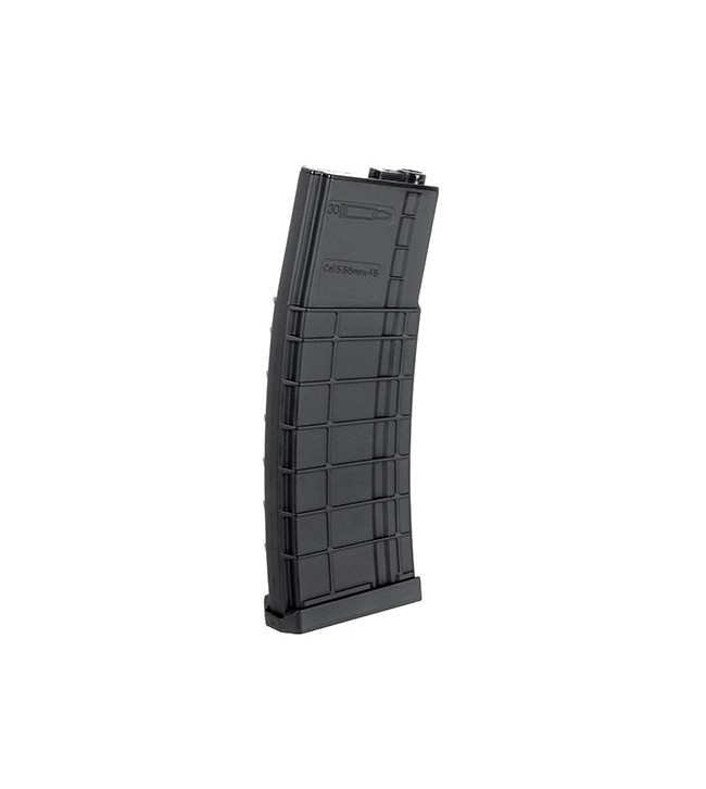 200-Round Polymer Magazine 416/AR15 - Black [BattleAxe]
