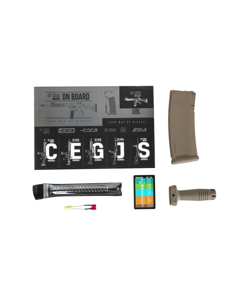Specna Arms SA-C03 CORE™ HAL™ ETU Half-Tan airsoft Carbine