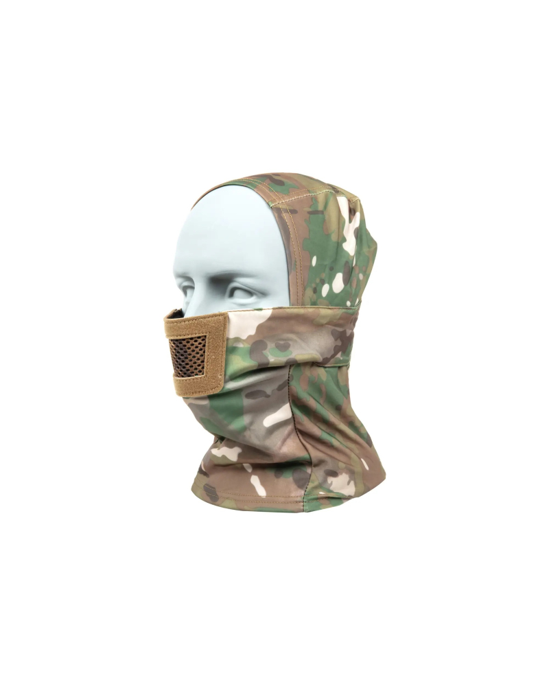 Specna Arms Knight protective mask in Multicam pattern with memory shape flexible mesh