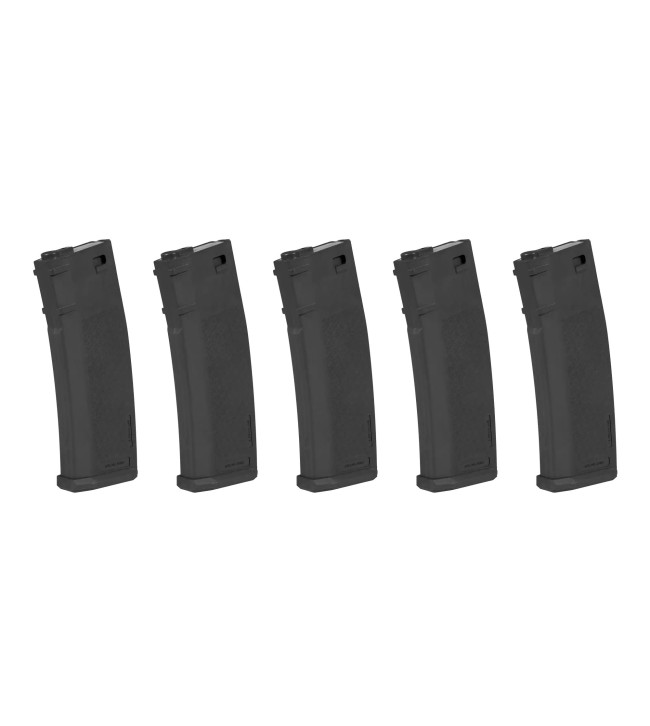 Specna Arms S-MAG Mid-Cap 125BBs Set 5 – Black | Airsoft Γεμιστήρες