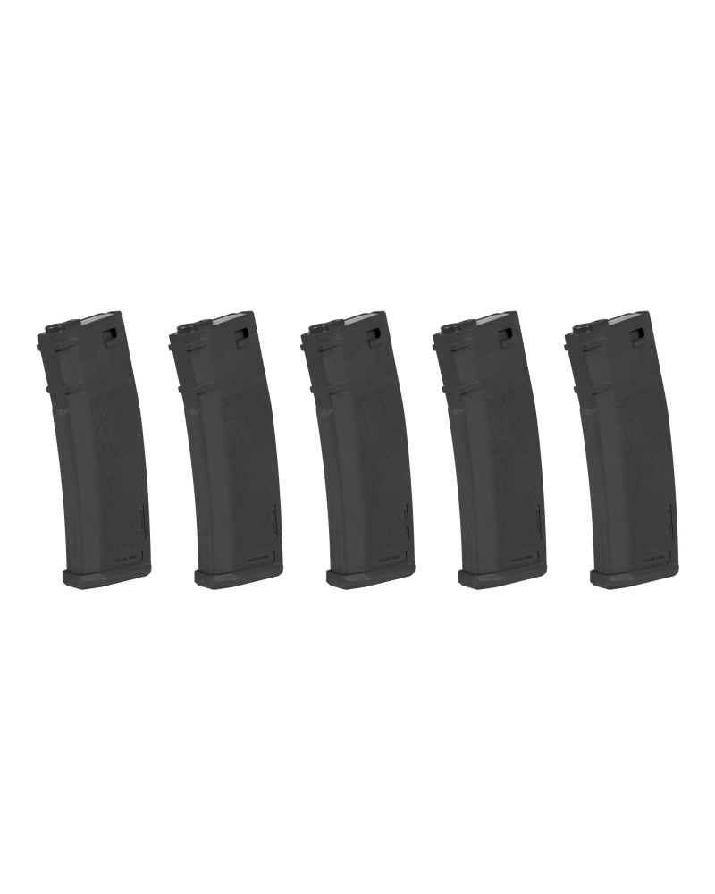 Specna Arms S-MAG Mid-Cap 125BBs Set 5 – Black | Airsoft Γεμιστήρες