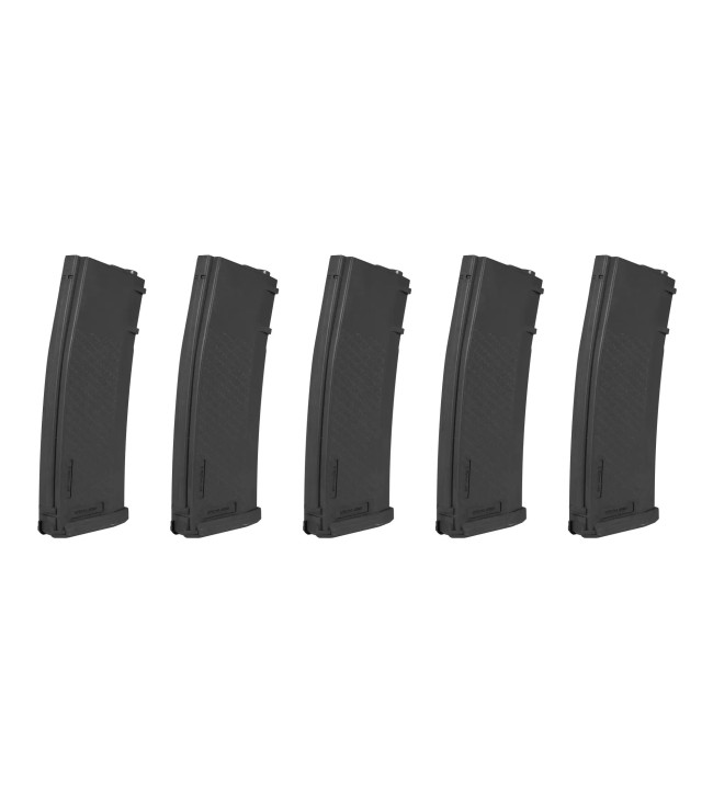 Specna Arms S-MAG Mid-Cap 125BBs Set 5 – Black | Airsoft Γεμιστήρες
