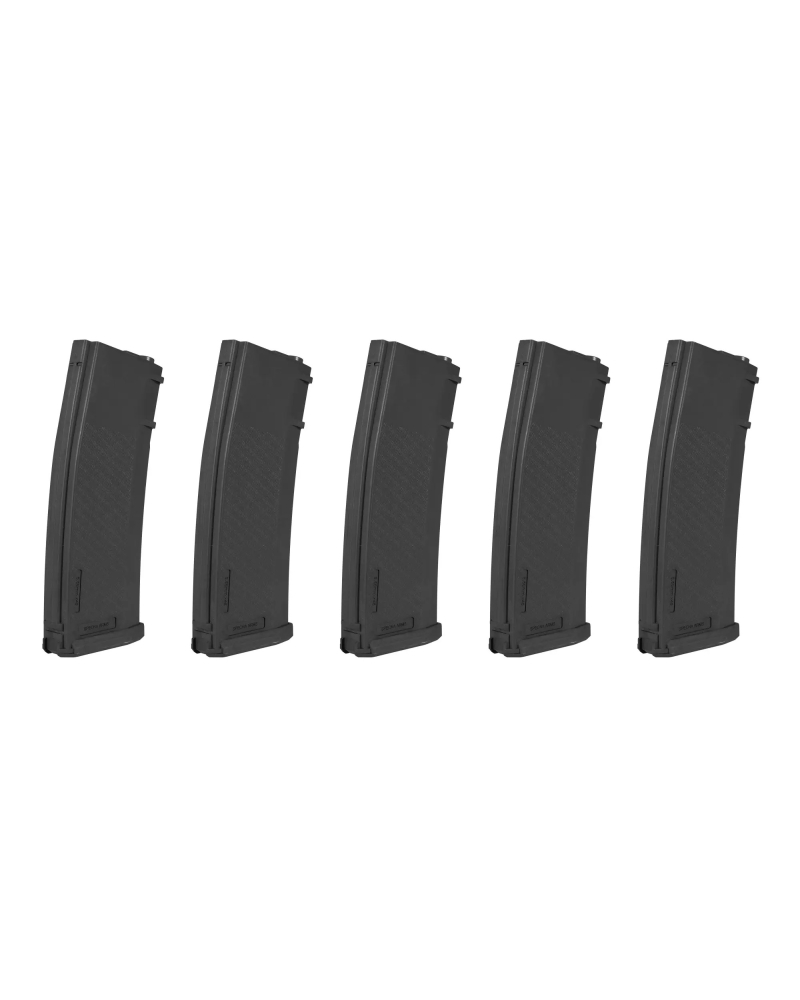 Specna Arms S-MAG Mid-Cap 125BBs Set of 5 – Black