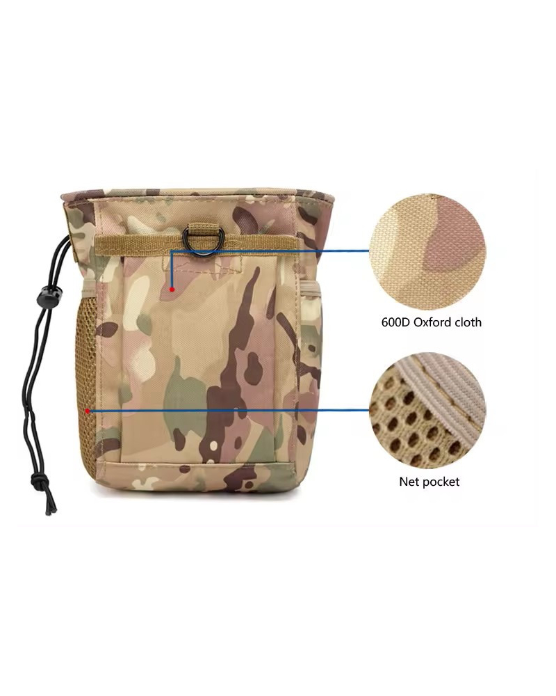 Επιχειρησιακή θήκη Multicam με ανθεκτικό ύφασμα 600D και πλευρικό δίχτυ αποθήκευσης