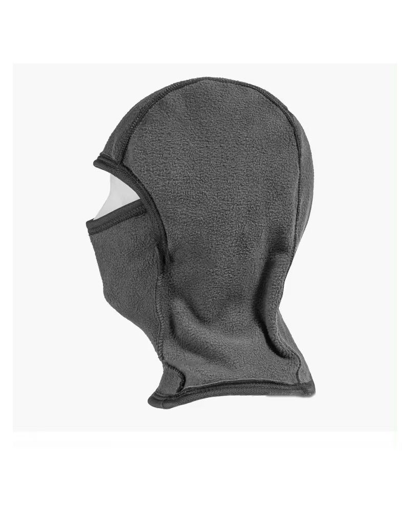 Πράσινη ισοθερμική κουκούλα προσώπου fleece με εργονομικό σχεδιασμό για το κρύο