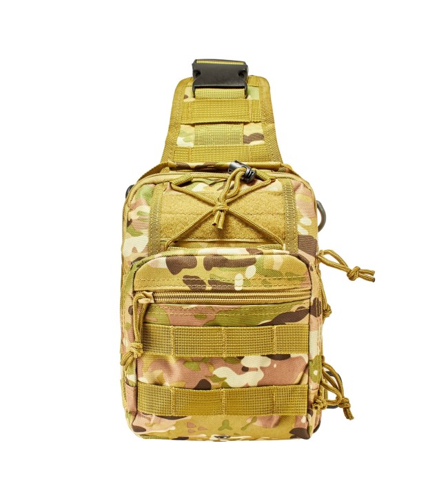 Tactical τσαντάκι στήθους 7L Multicam sling bag αδιάβροχο επιχειρησιακό τσαντάκι ώμου - Tactix Store