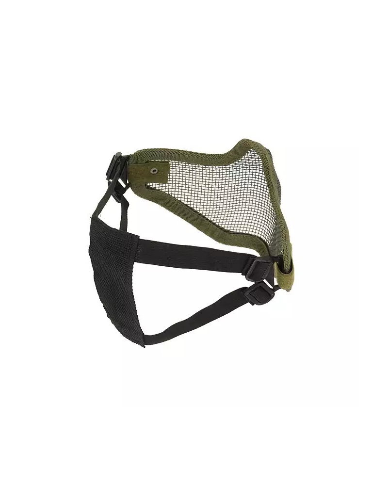 Adjustable elastic head straps for secure airsoft mask fitment
