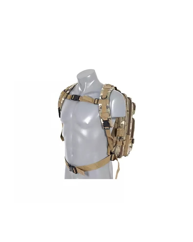 Military backpack 25L Multicam tactical waterproof 600D fabric - Tactix Store