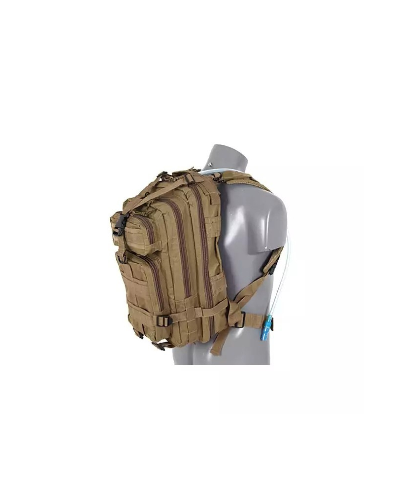 Σύστημα MOLLE και αδιάβροχο ύφασμα 600D σε στρατιωτική τσάντα TAN