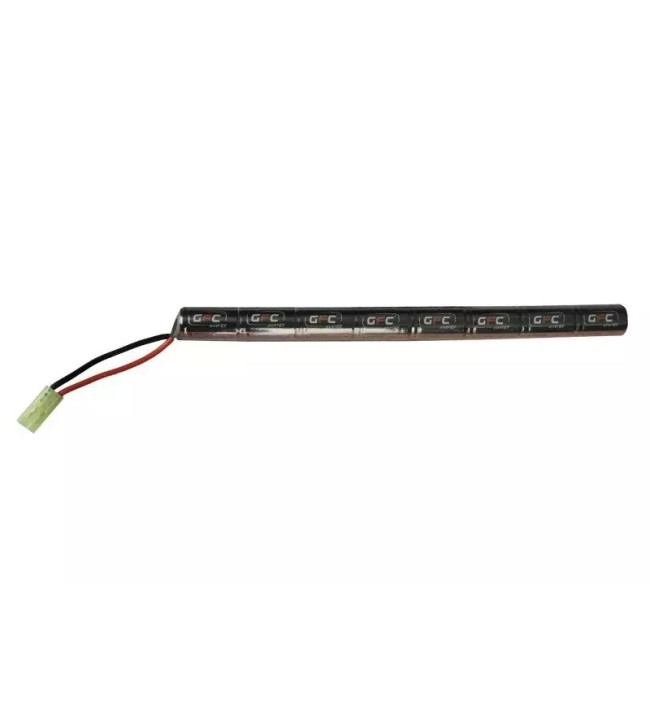 Μπαταρία NiMH Stick 9.6V 1600mAh για AK AEG με ορατό το βύσμα Mini Tamiya.