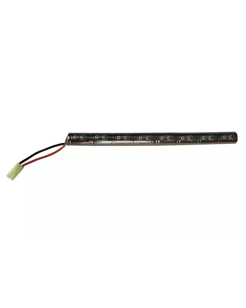 Μπαταρία NiMH Stick 9.6V 1600mAh για AK AEG με ορατό το βύσμα Mini Tamiya.