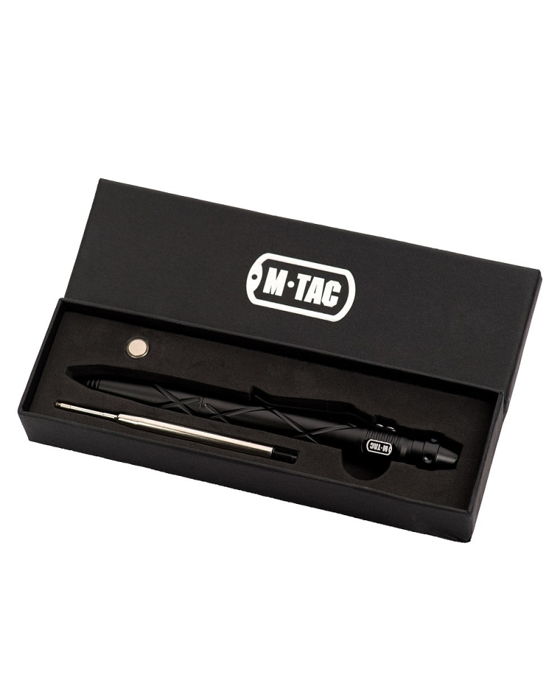 M-Tac Tactical Pen – LED Flashlight & Dual Glass Breaker